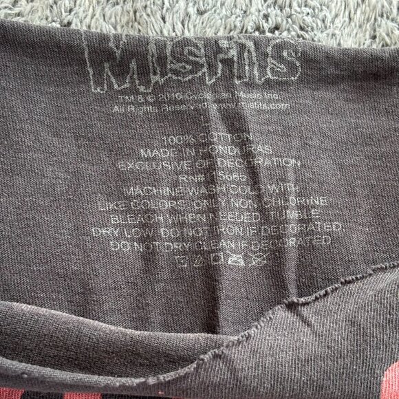 The Misfits Psycho 78 Shirt Large Y2K DIY Distressed Band Tee Grunge Skate 18527 - Picture 4 of 16
